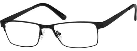 rectangle glasses 162021 black.